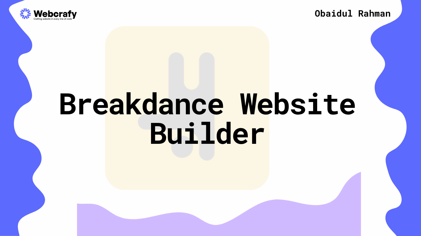 Breakdance Website Builder